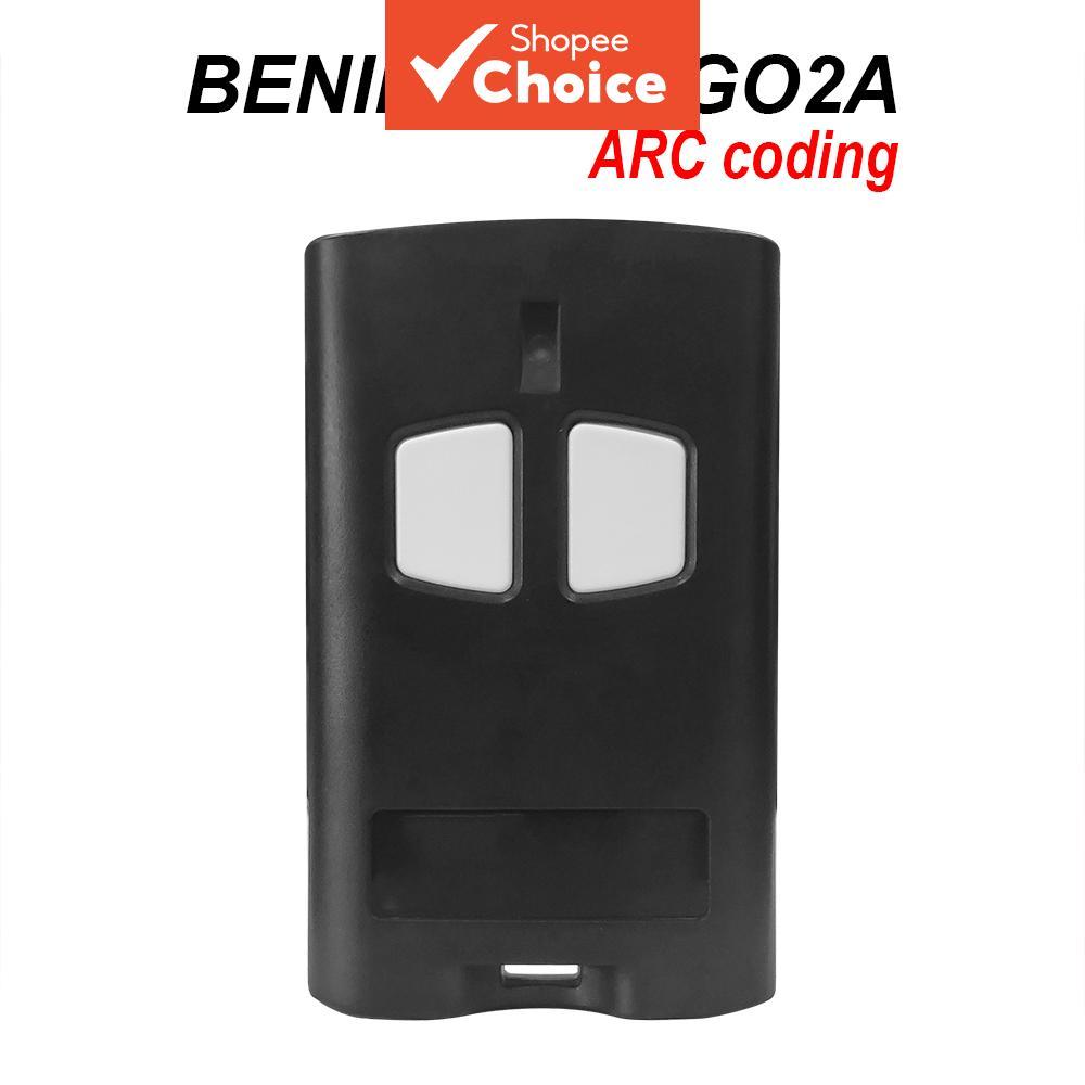 รีโมทประตูโรงรถสําหรับ Beninca ความถี่ 433.92MHz ตัวส่งสัญญาณรหัสกลิ้ง ARC รุ่น TO.GO 2A/A ราคา ถูกที่สุด ดีลบีเคเค รูปภาพหลัก