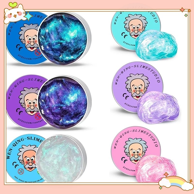 สไลม์ PUTTY เนื้อนุ่มไม่เหนียวยืดได้-ฉีกได้ ของเล่นลดเครียด สไลม์เด็กปลอดภัย จัดส่งในกรุงเทพฯ