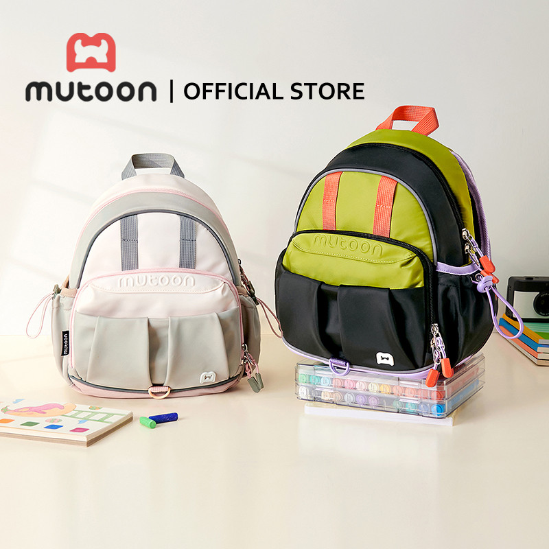 【Mutoon】รุ่นใหม่ ฤดูร้อน กระเป๋าเป้เด็ก กันน้ำ กันฝน น้ำหนักเบา สะดวกพกพา สำหรับเด็กเล็ก เดินทาง