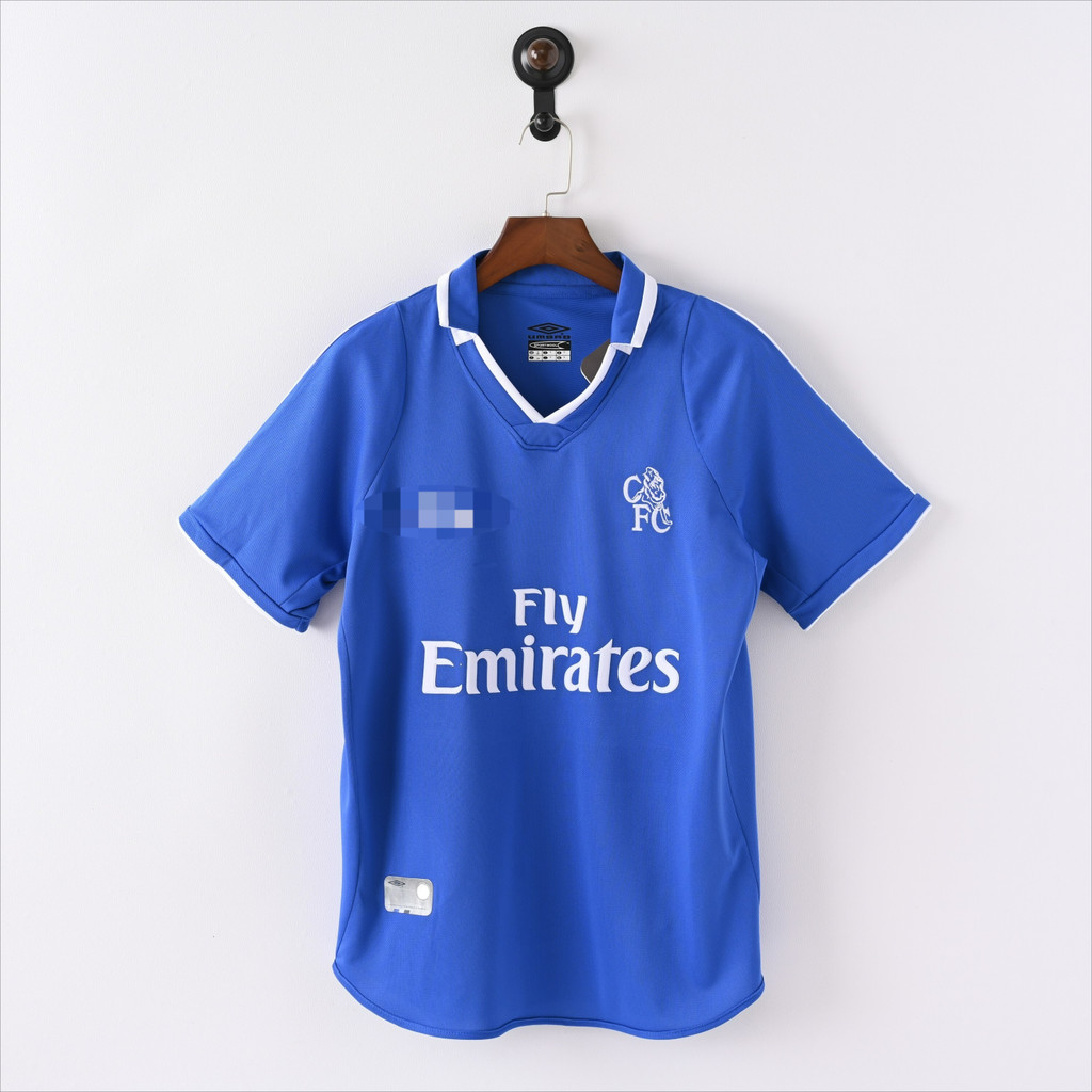 ใหม่ Retro Version 2001/03 Chelsea Home S-2XL