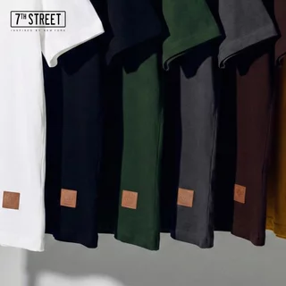รวมสีเสื้อยืดคอกลมแขนสั้น 7ᵗʰ Street (Light) รุ่น L-TAG ทรงหลวม ไหล่ตก ไม่รัดตัว เนื้อผ้า 100% Cotton Relaxed Fit ไซส...