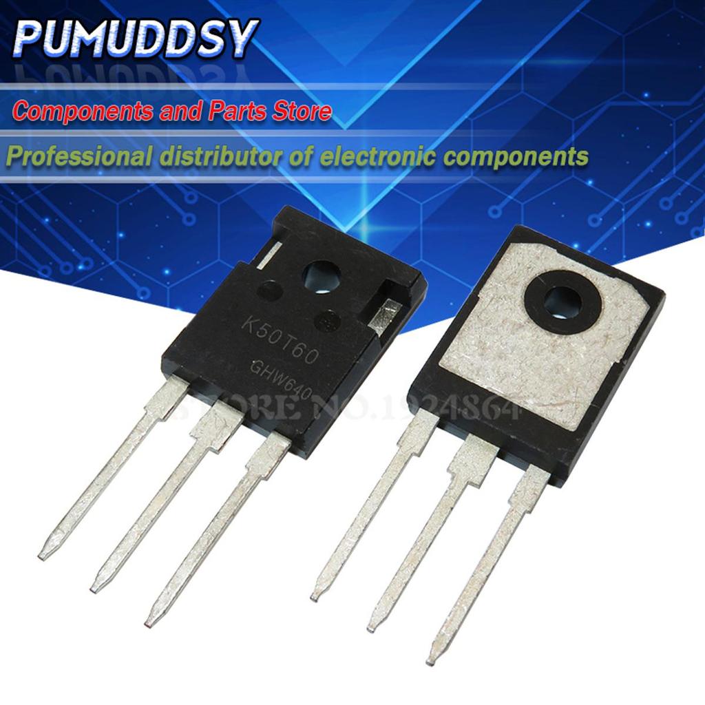 5 ชิ้น K50T60 IKW50N60T 50N60 TO-247 50A 600V IGBT ทรานซิสเตอร์ K75T60 IKW75N60T 75N60