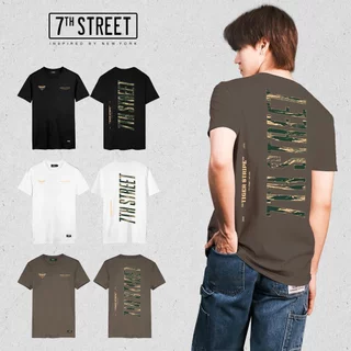 เสื้อยืด 7ᵗʰ Street รุ่น MLL ผ้า Cotton100% นุ่มสบาย ระบายอากาศได้ดี ไซส์ M-2XL Clothing Man ผู้ชาย Tshirt