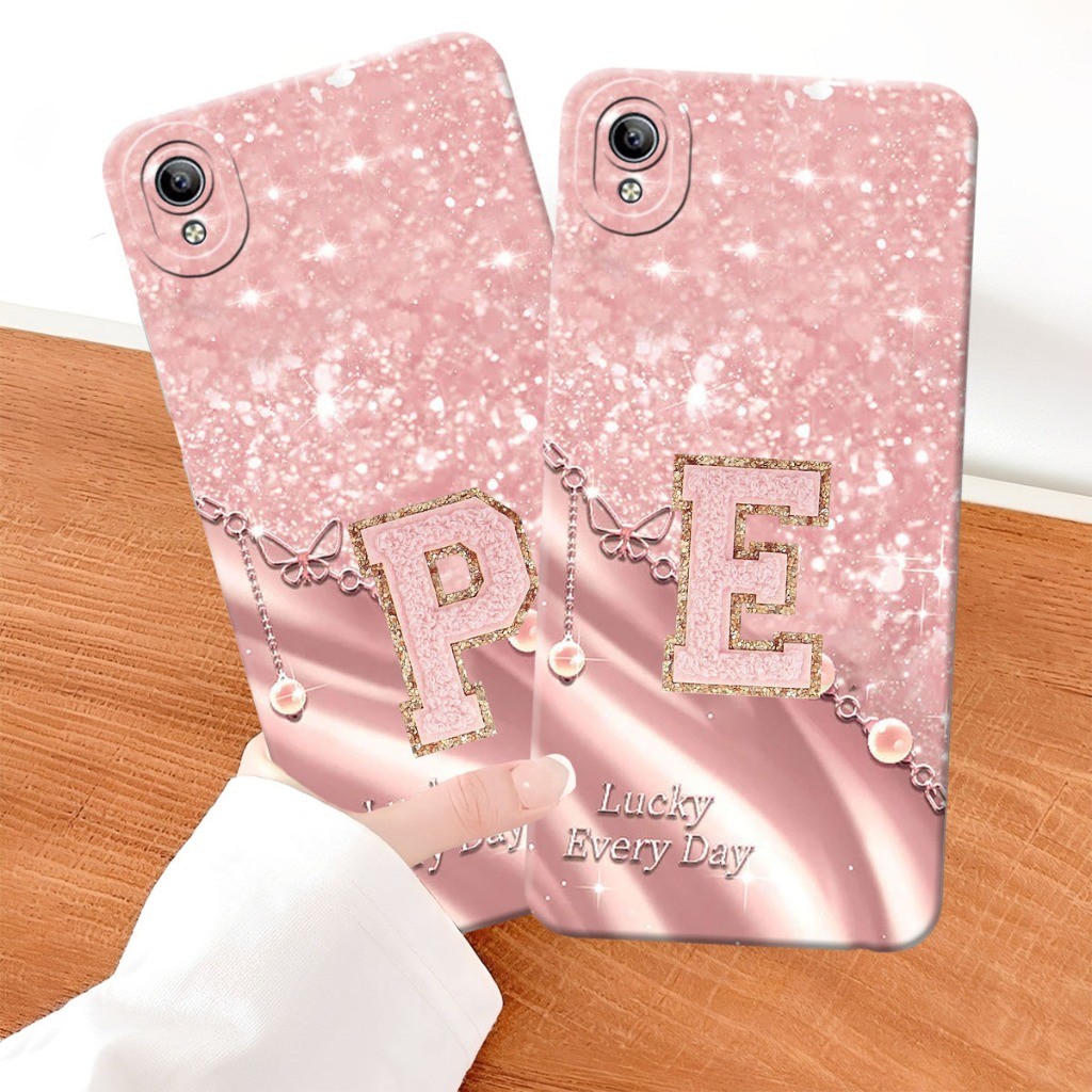 VIVO Y91C - Y1S Softcase Procamera Silicon Case motif lucky name new Silicon - Casing HP - Soft Case