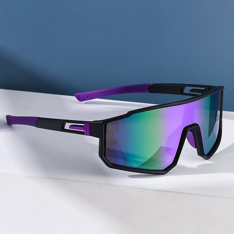 Hot-selling cycling one-piece sunglasses, anti-sun glasses, outdoor sports glasses, dazzling windpro