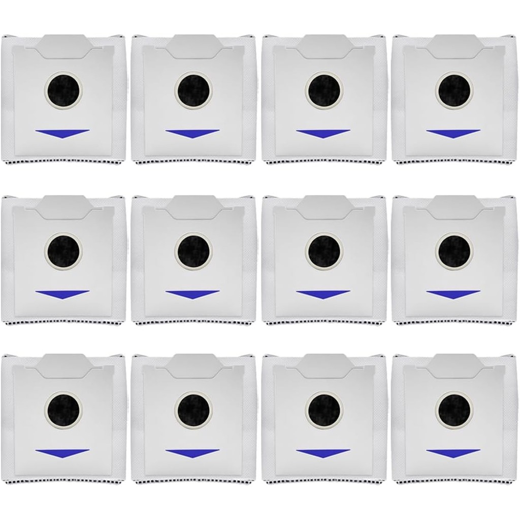 ถุงเก็บฝุ่น 12 ชิ้นสําหรับ Ecovacs Deebot N30 OMNI N30 PRO OMNI หุ่นยนต์ดูดฝุ่น Ecovacs