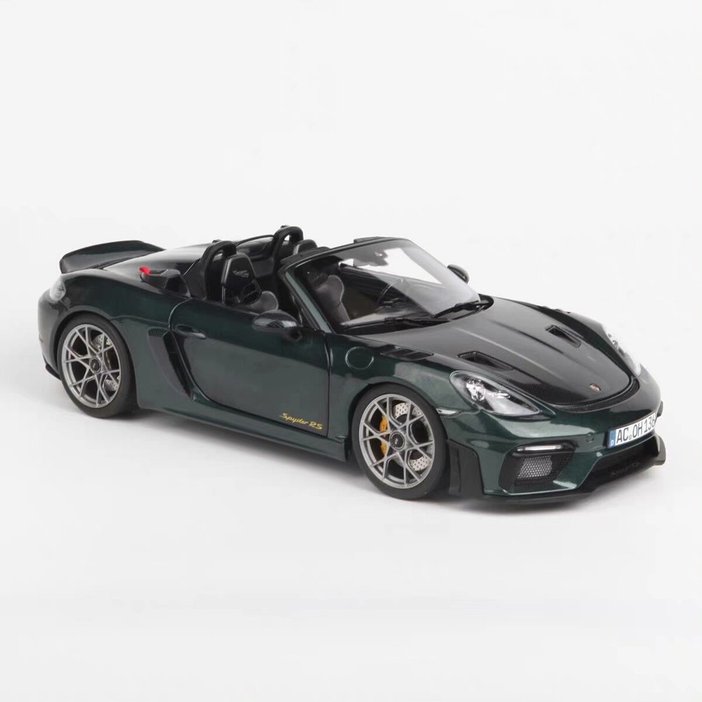 NOREV Norwell Porsche 718 Spyder RS Convertible 1/18 Alloy Full Open Car Model