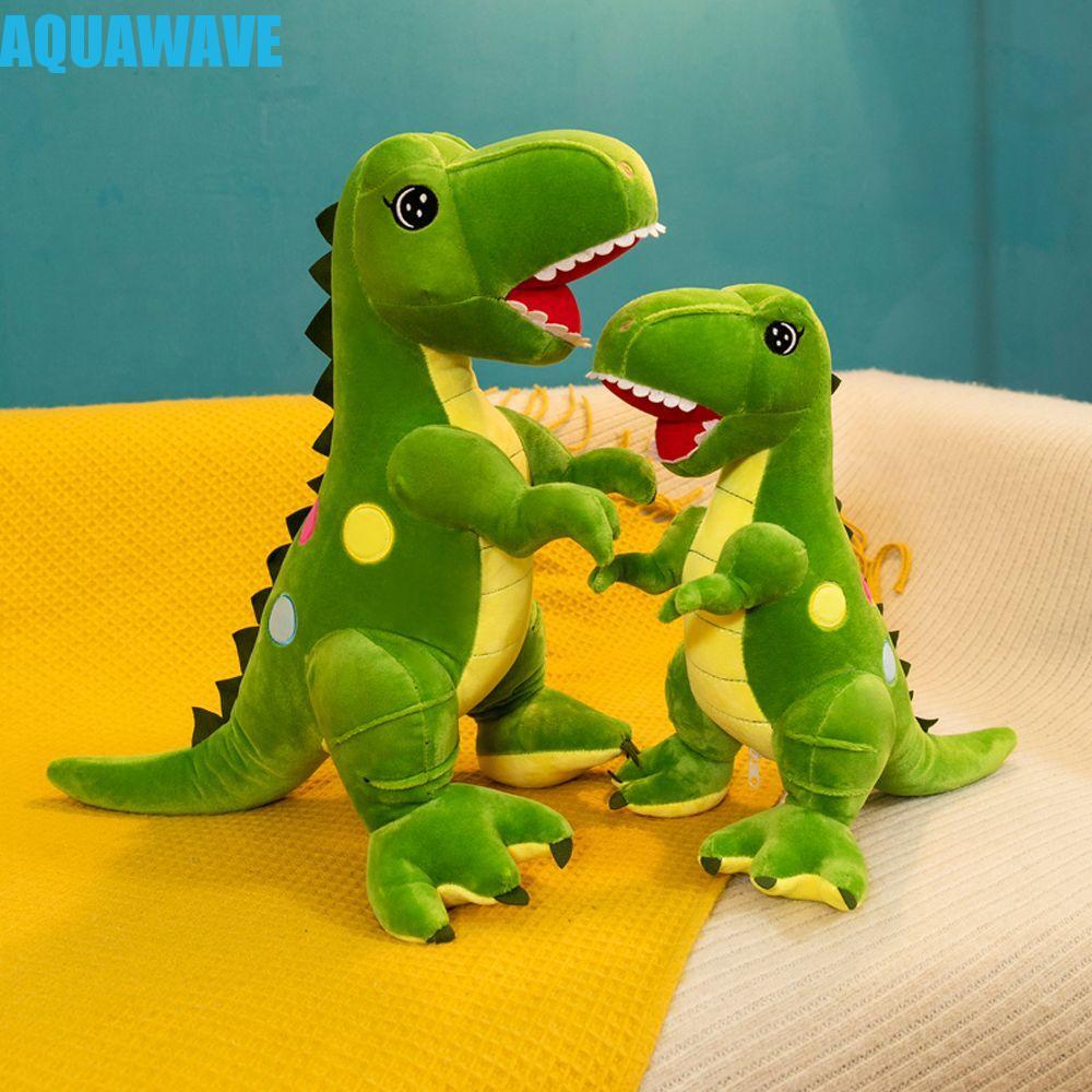 AQUAWAVE Tyrannosaurus Rex ของเล่นตุ๊กตาคริสต์มาสน่ารักงานแต่งงานของขวัญเบาะเด็ก Decor Comfort เบาะอุปกรณ์เสริมไดโนเสาร์ตุ๊กตาของเล่น