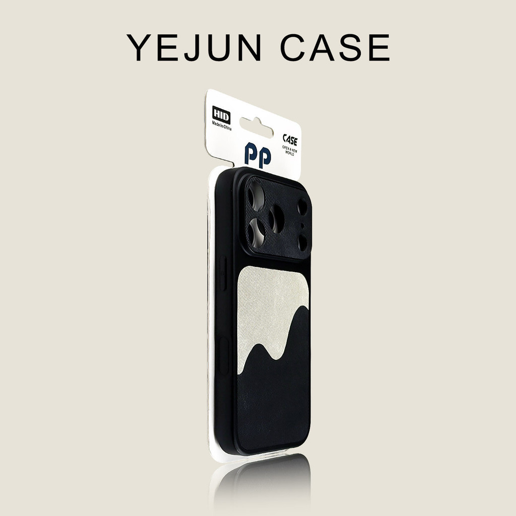 ขั้นสูงเรขาคณิตประกบเคสโทรศัพท์ผ้ายีนส์สําหรับ ไอโฟน 17 16 15 14 13 มือโปร สูงสุด กันกระแทกป้องกันกล้องป้องกันการตกฮาร์ดปกหลัง