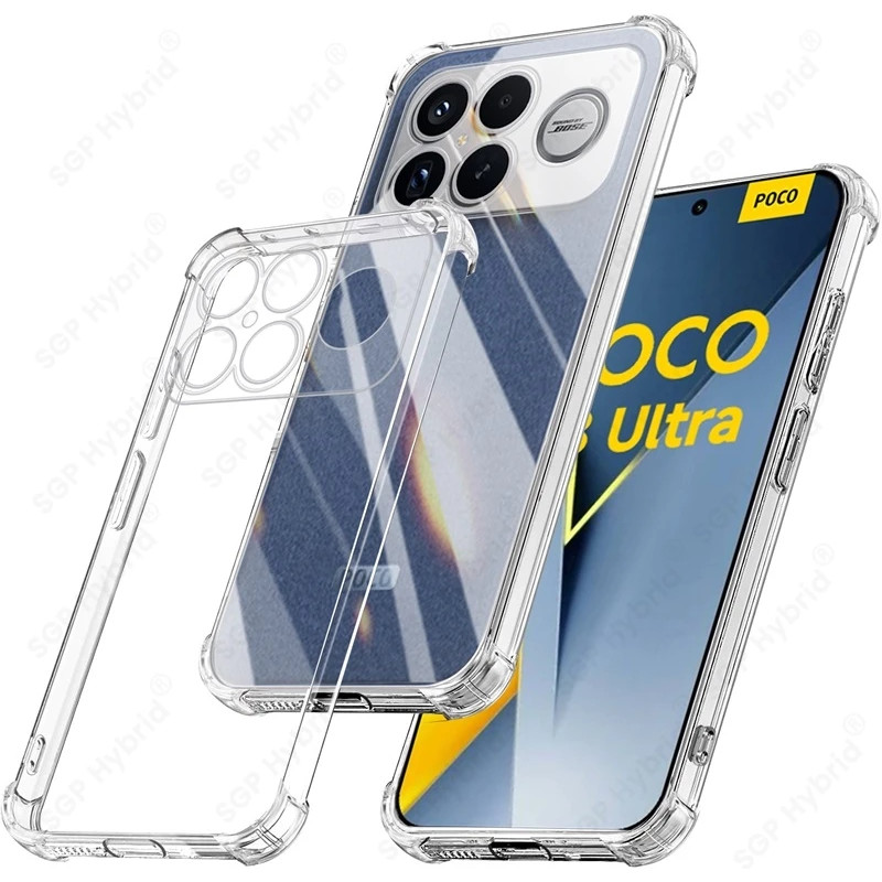 CASE XIAOMI POCO F8 PRO / F8 ULTRA / F7 / F7 PRO / F7 ULTRA PREMIUM SOFT ANTICRCK CLEAR CASE คุณภาพส