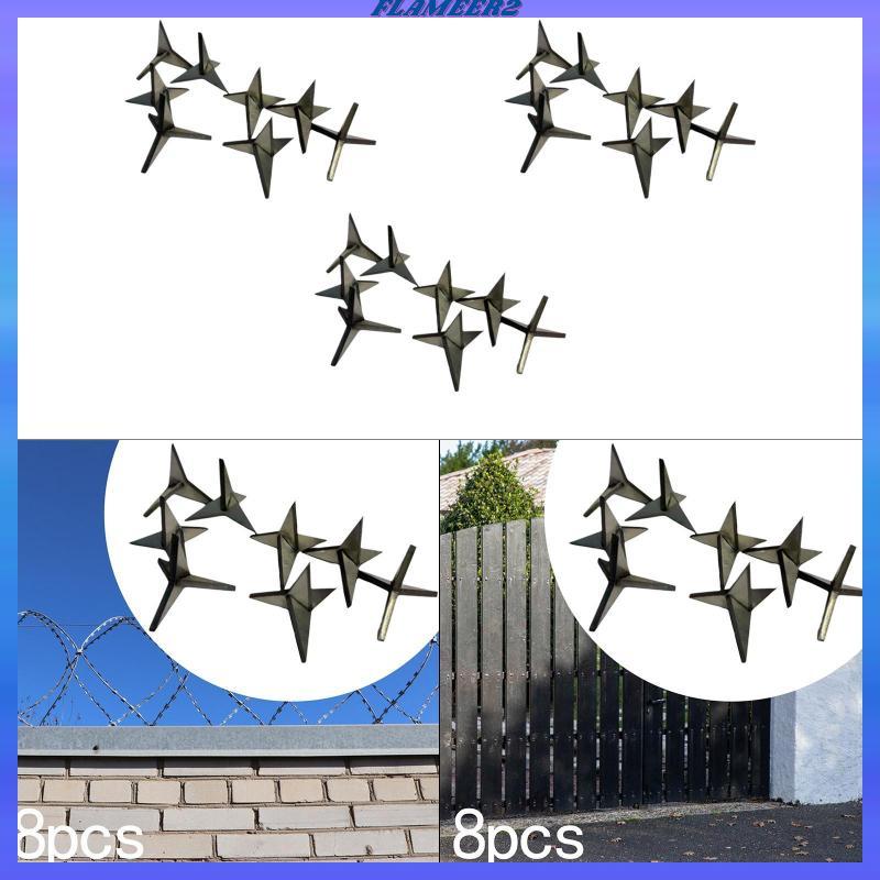 [Flameer2] 8 ชิ้น Pagoda Nails Auto Puncture Nails Spikes สําหรับ Auto Garden Motorcycle