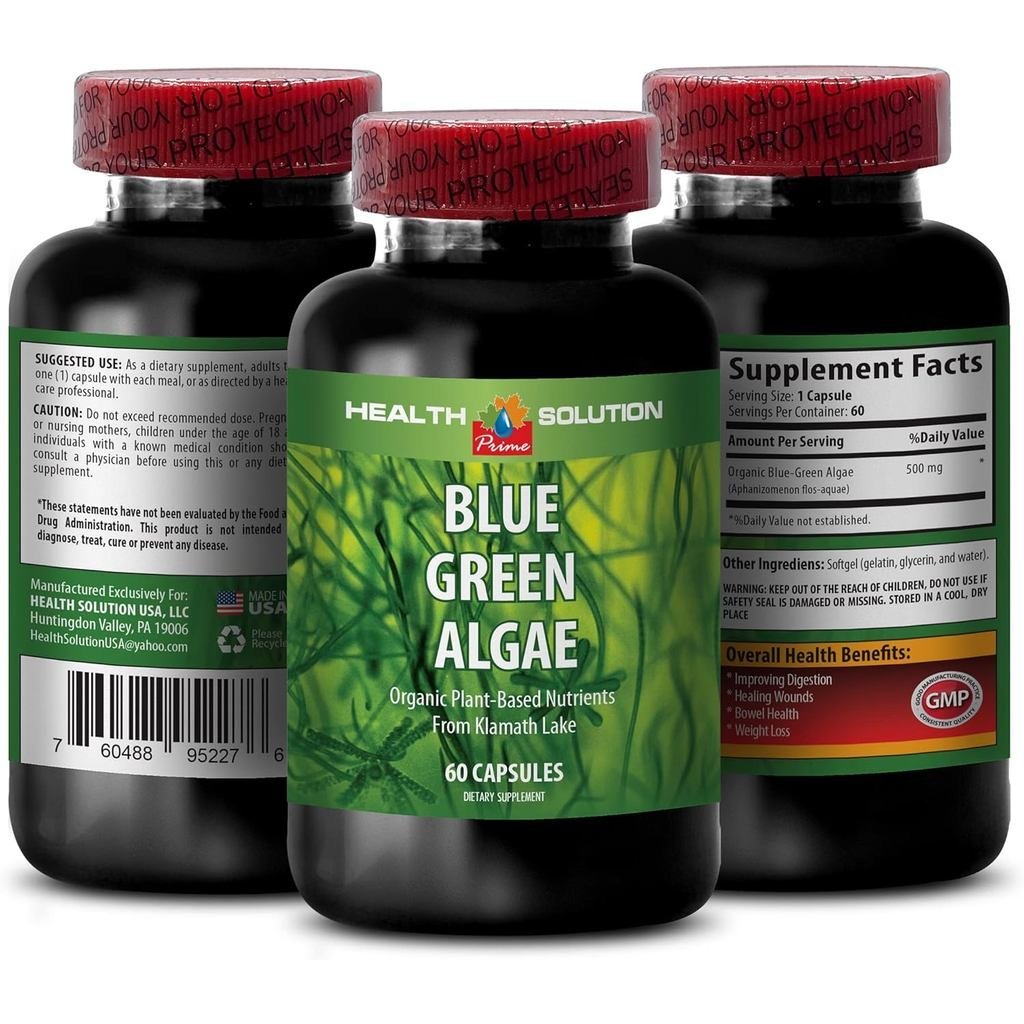 Blue Green Algae Superfood - Blue Green Algae - Blue Green Algae for Immunity - Klamath Shores Blue 