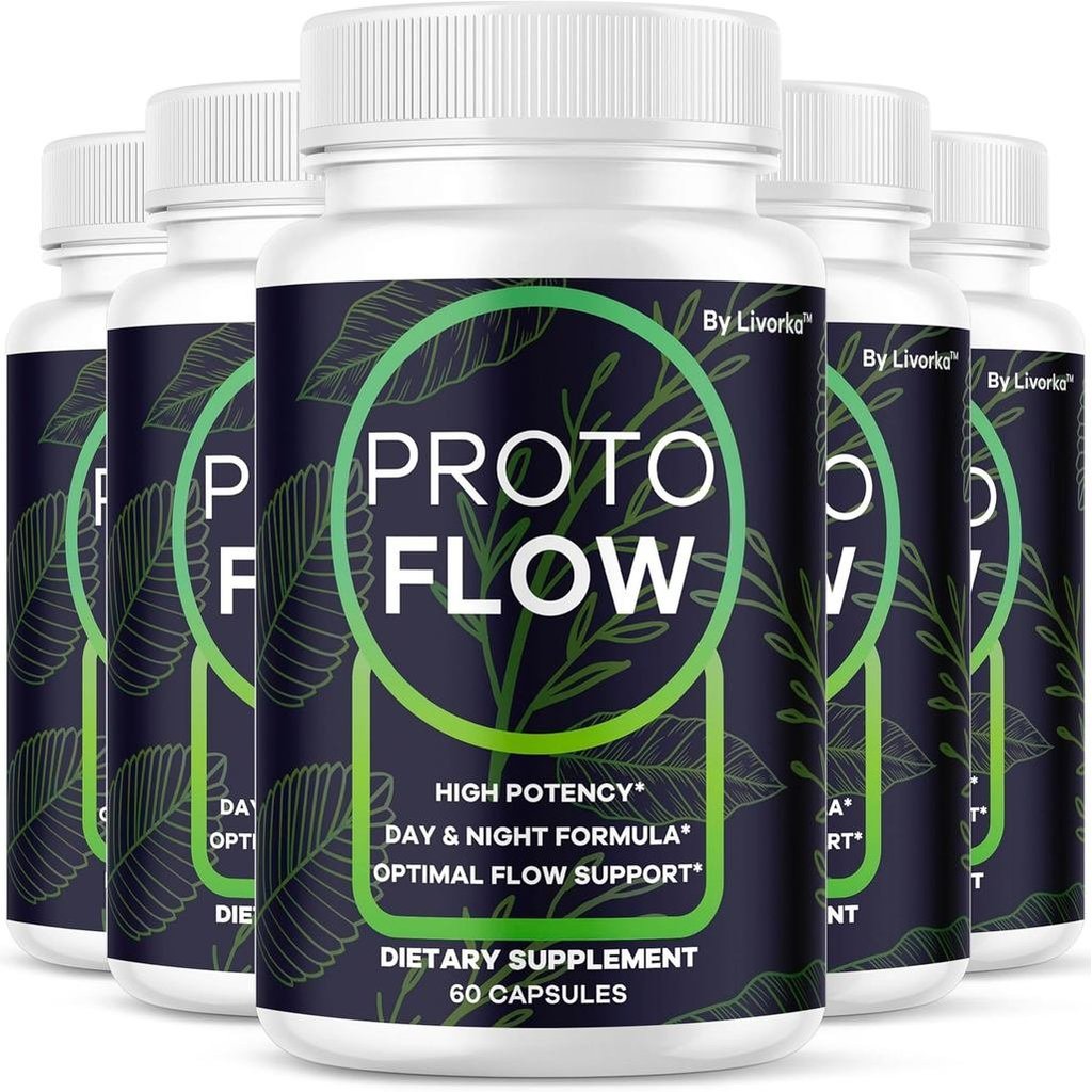 LIVORKA (5 แพ็ค) Proto Flow - Proto Flow Support, ProtoFlow, ProtoFlow รีวิว, สูตร Proto Flow แคปซูล