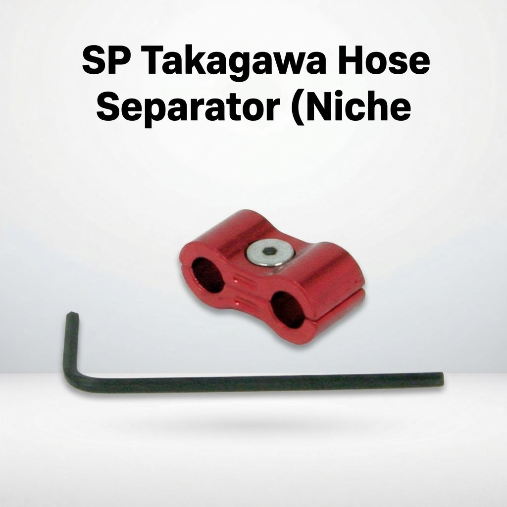 SP Takagawa Hose Separator (Niche 6mm) Red 07-07-0028