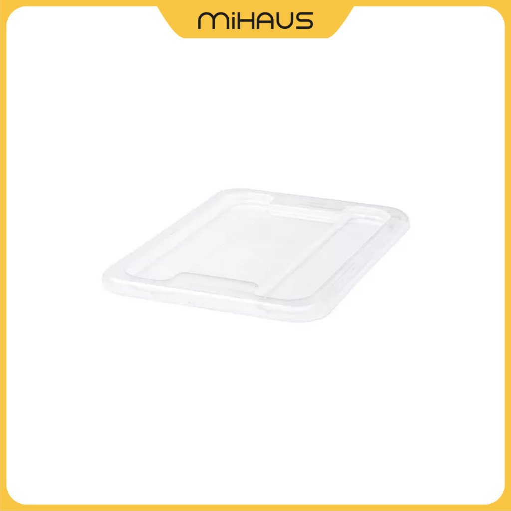 MUST HAVE IKEA SAMLA ฝาครอบสําหรับกล่อง 5 ลิตร โปร่งใส