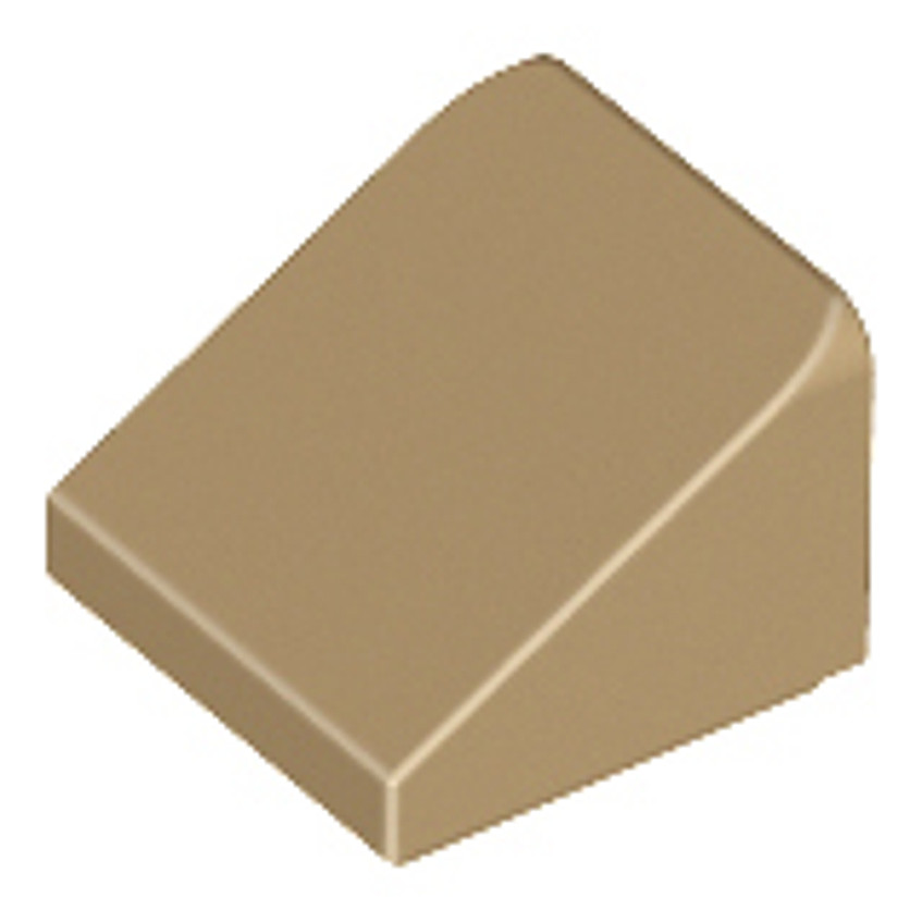 Brick2cube Part - Slope 30 1 x 1 x 2/3 - 54200