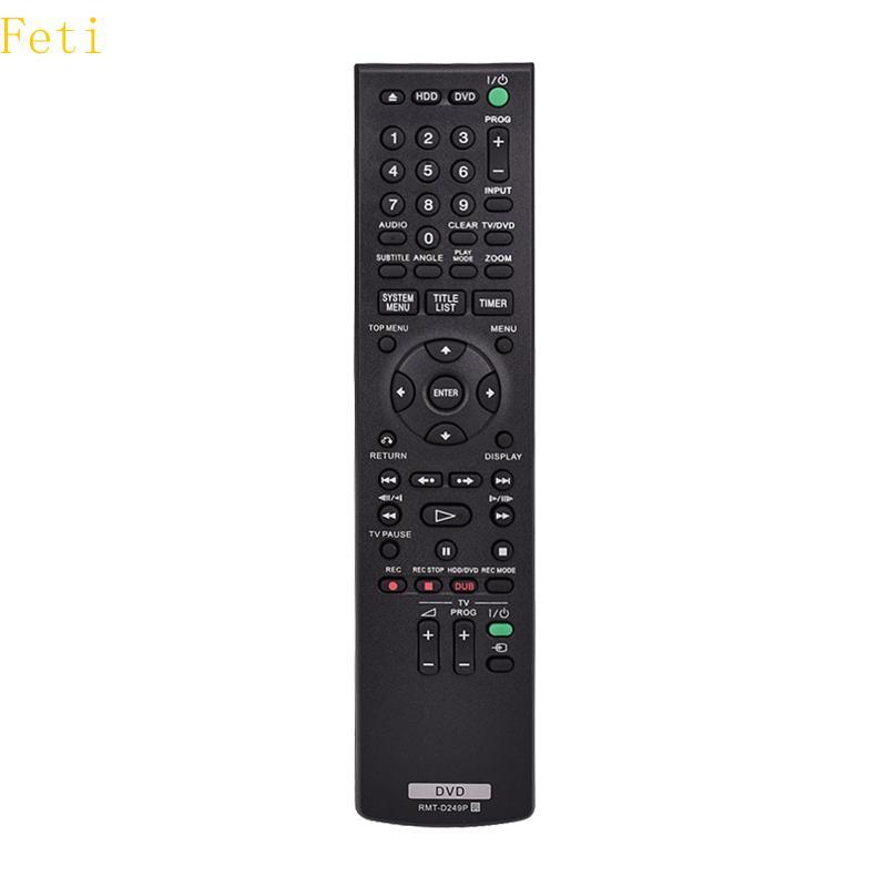 Feti Home Appliance เครื่องเล่น DVD รีโมทคอนโทรล RMT-D249P Fernbedienung สําหรับ RDR-HX780 RDR-HX980