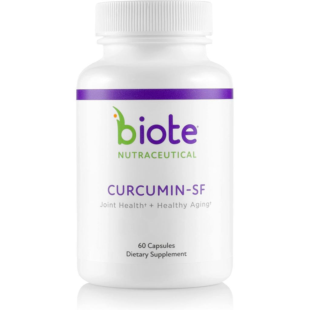 Biote Nutraceuticals - Curcumin SF - การไหลเวียน + Healthy Aging (60 แคปซูล)