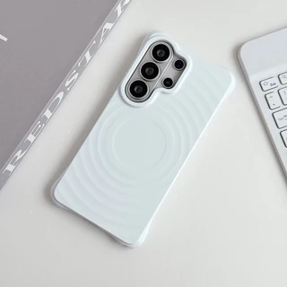Magnetic attraction Ripple เคส Samsung Galaxy S26 Ultra S25 Ultra S24/S26Plus S25Plus S24Plus S23 Ultra New style Case ป้องกันการตก ซิลิโคน Soft เคสโทรศัพท์มือถือ