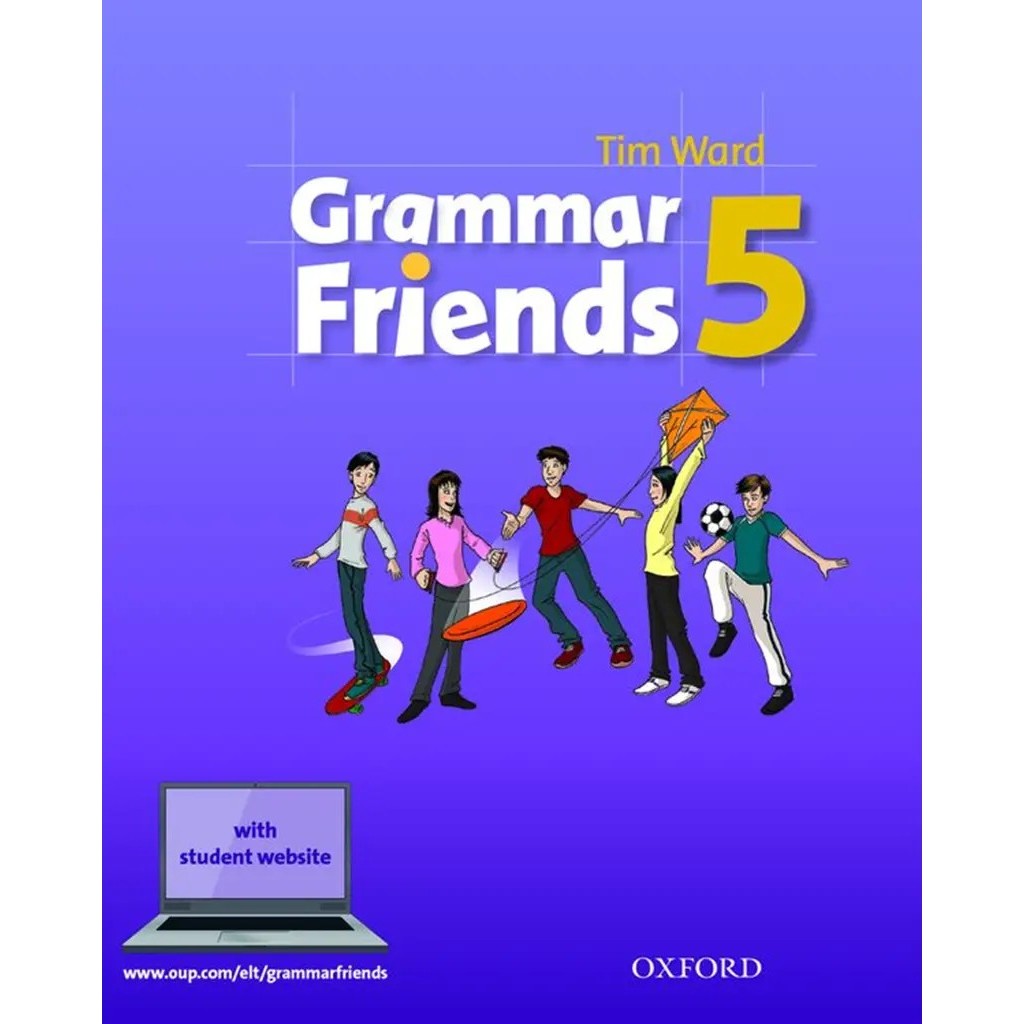 Bundanjai (หนังสือ) New Grammar Friends 5 : Student's Book (P)