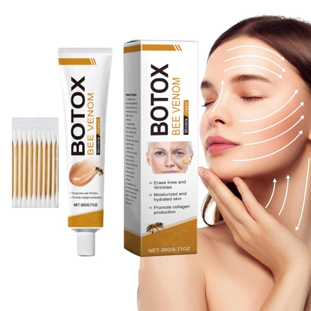 Botox Bee Venom ครีมกําจัดริ้วรอย Botox Bee Venom ครีมโบท็อกซ์ Bee Venom ให้ความชุ่มชื้น ยกกระชับ & 