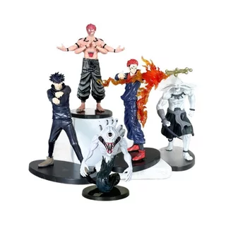20ซม.Jujutsu Kaisen Sukuna Itadori Megumi Gojo Etoคอสเพลย์อะนิเมะAction Figureในสต็อกตุ๊กตาสะสมของเล่นเด็กของขวัญเครื่องประดับรถคอลเลกชันตกแต่งML