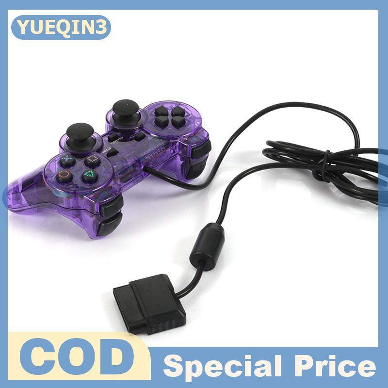 Store YUEQIN3 ใหม่ล่าสุด 1 PC แบบมีสาย Gamepad สําหรับ Controlling PS2 Sony PS2 PSX จอยสติ๊กสําหรับ 