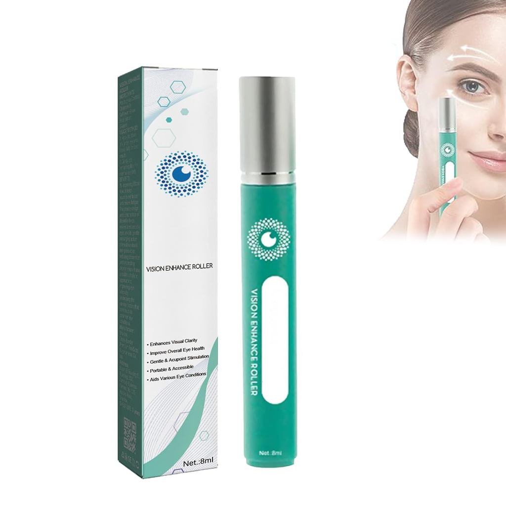 OphthlaMed Vision Enhance Roller, Vision Enhance Roller สําหรับตาบวม, บรรเทายางและตาแห้ง (1 ชิ้น)