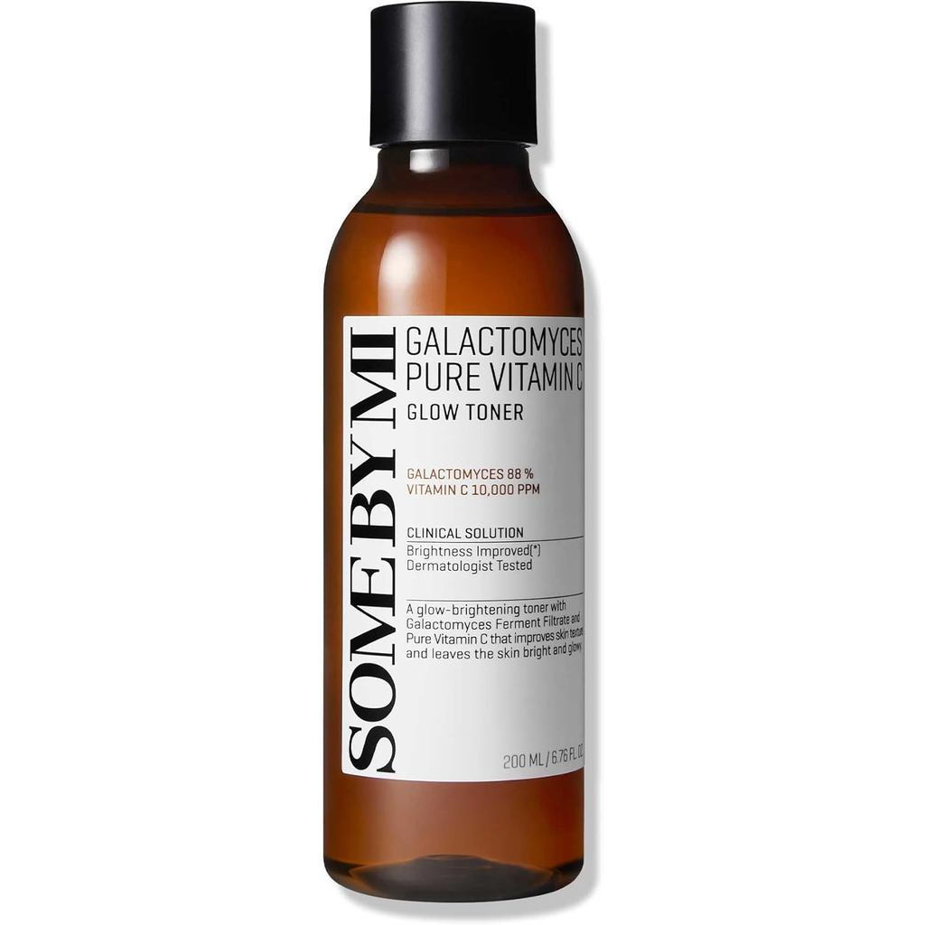 SOME BY MI Galactomyces Pure Vitamin C Toner-6.76oz, 200ml-Korea Daily Brightening Vitamin C Facial 