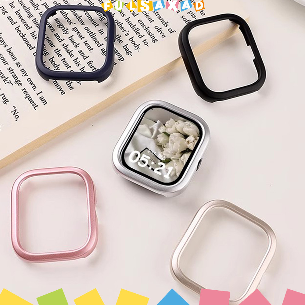 ป้องกัน Gores PC Hollow Enclosur for Redmi Watch 5 /4ที่อยู่อาศัย หน้าจอป้องกันกรณีสี่ล้อแข็งพีซีกันชนปกกรอบอุปกรณ์เสริม