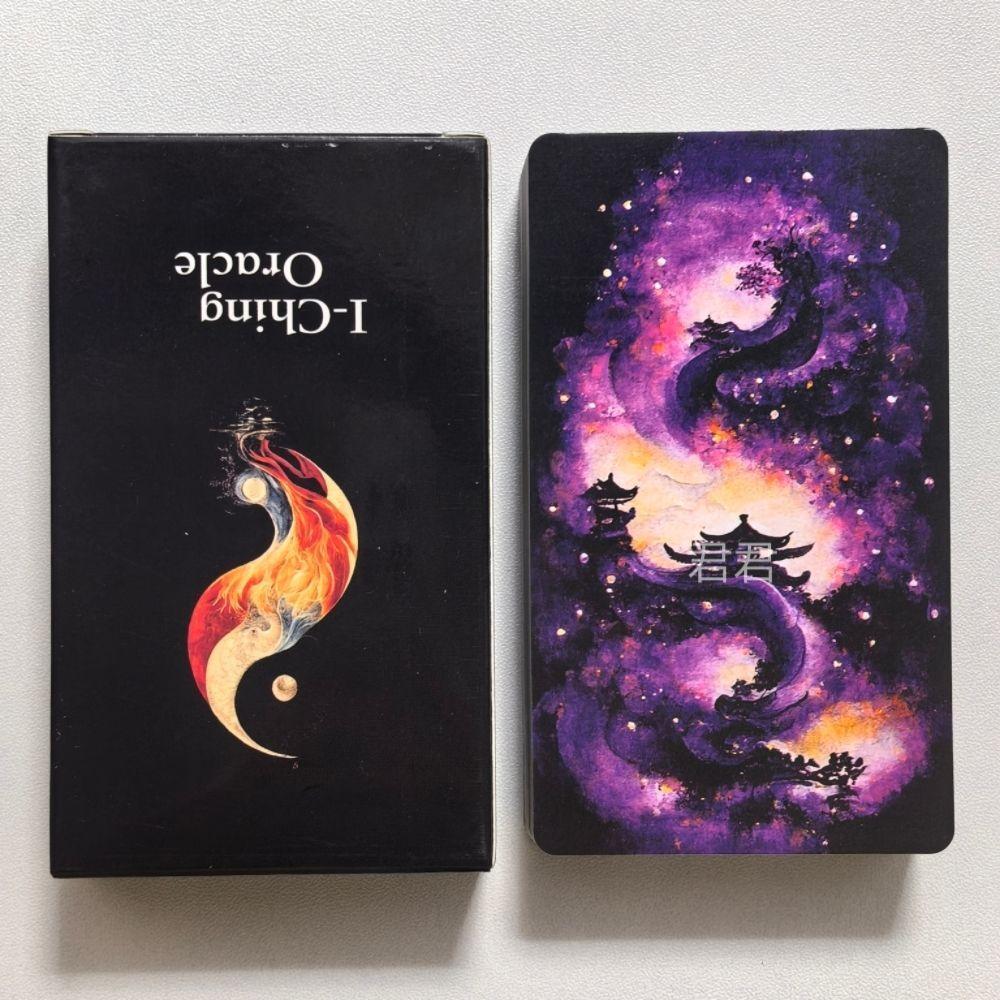 I Ching Oracle Second Edition การ์ด Oracle I-Ching Oracle 64 การ์ดเกมกระดาน 10.3 X6CM บริการคุณภาพสู