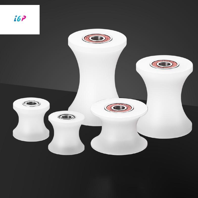 (IGP) 1 ชิ้นไนลอน U-ร่องแบริ่ง Roller Tra ล้อท่องเที่ยว Roller สนับสนุน Roller หน้าต่างบานเลื่อนประต