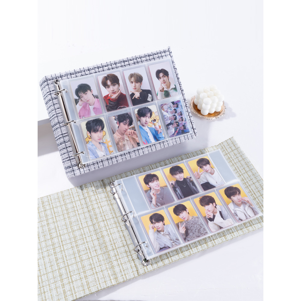 แฟ้มการ์ด photo album Seven People Group Times Youth League Card Book 7 Seven Palace Grid 8 Eight Pa