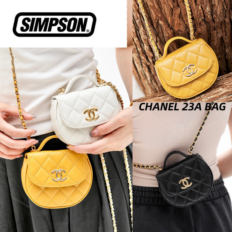ชาแนลผู้หญิง CHANEL 23A BAG กระเป๋าสะพายข้างผู้หญิง Women Bags Shoulder Bags