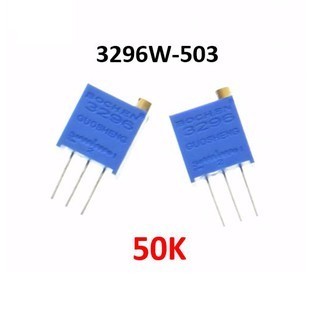 4 ชิ้น multiturn Trimpot 3296W 503 50K Trimpot 3296W [CE]
