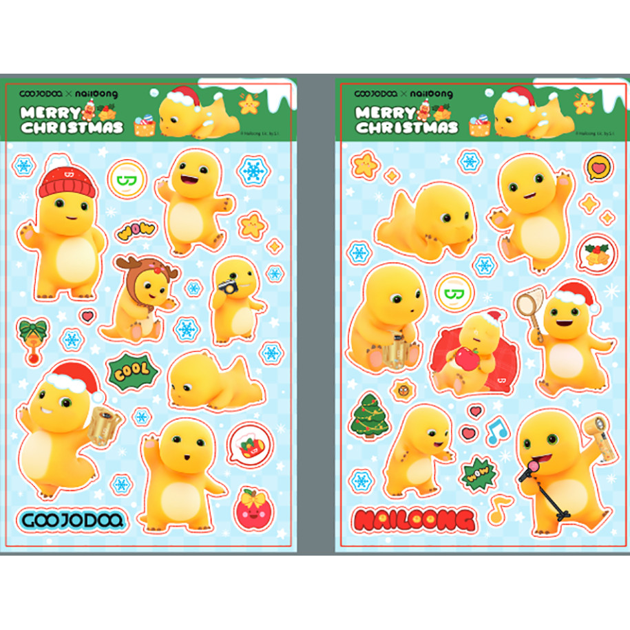 Two NaiLoong Stickers DIY Limited Edition Gift