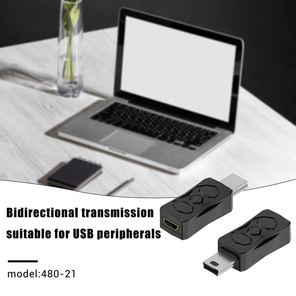 อะแดปเตอร์แปลง Mini USB เป็น Micro ตัวแปลงชายรองรับการชาร์จและซิงค์ข้อมูลสําหรับกล้องดิจิตอลเครื่องเล่น MP3