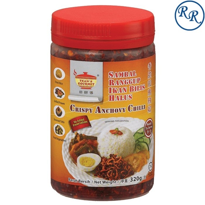 TEANS GOURMET CRISPY ANCHOVY CHILLY 320GM
