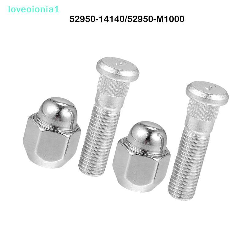 loveoionia1 รถล้อ Lug Nuts Bolts มาตรฐานอะไหล่อุปกรณ์เสริม M12x1.25 สําหรับ 200SX 240SX 300ZX 350Z C