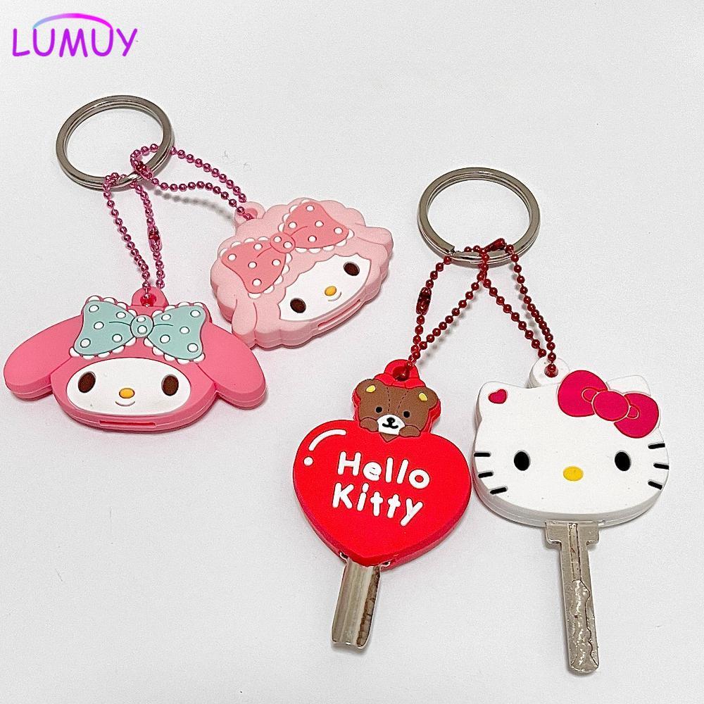 Lumuy HelloKitty และ Melody จี้คู่ การ์ตูนจาก Sanrio สำหรับปกป้องกุญแจ
