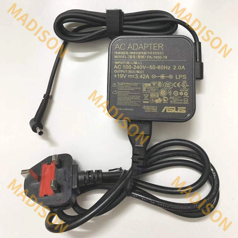 X407u a407u k401l VivoBook แล็ปท็อปอะแดปเตอร์ Asus 19v 3.42a 4.0*1.35 มม.S15 S14 charger