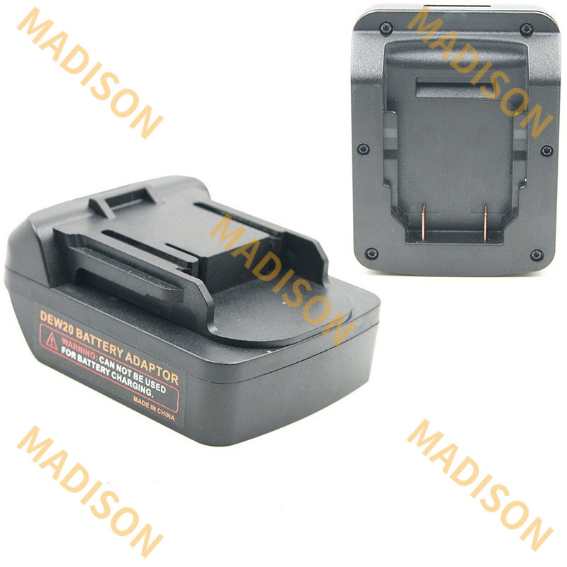 Dew 20 18 V อะแดปเตอร์แบตเตอรี่สําหรับ DeWalt 18 V/20 V ตัวแปลง Li-Ion เป็น Makita 18 V Li-Ion