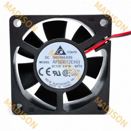Delta Delta afb0612ehd 6020 พัดลมระบายความร้อน 6 ม. 12v 0.47a