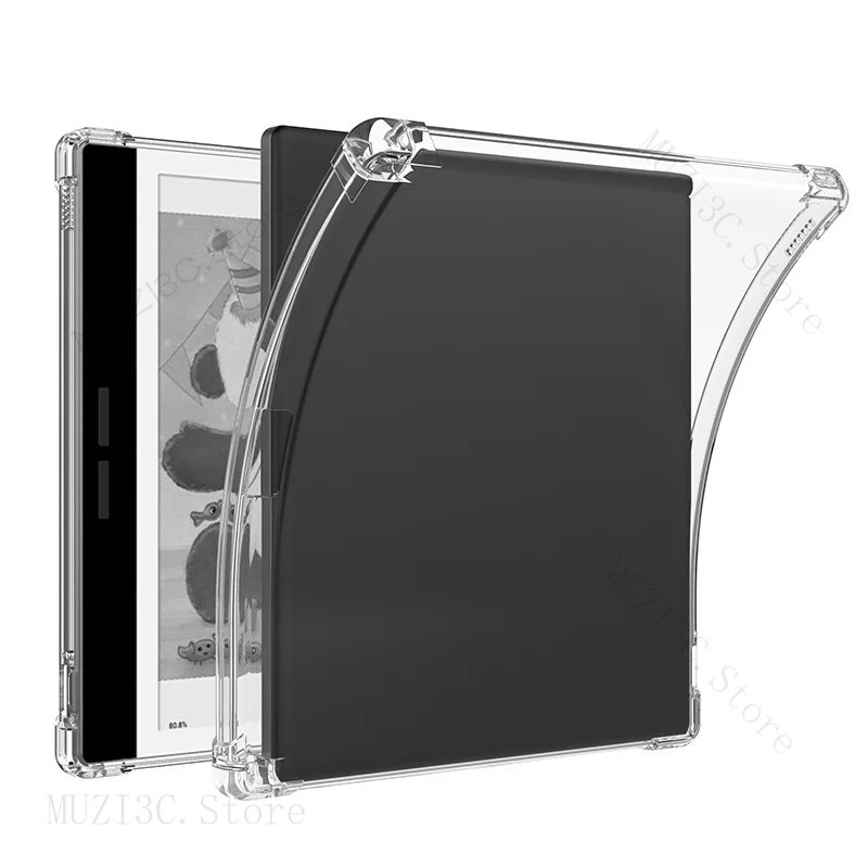 สําหรับ Funda Bigme B751 B751C ดินสอผู้ถือกรณีใส 7 "eBook TPU ปกหลัง 4 ถุงลมนิรภัยกันกระแทก