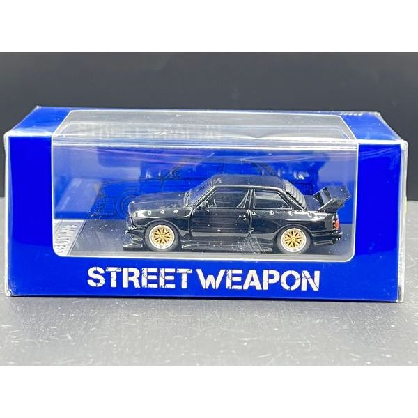 Street Weapon 1/64 
BMW E30 M3 LTO Modified : Black