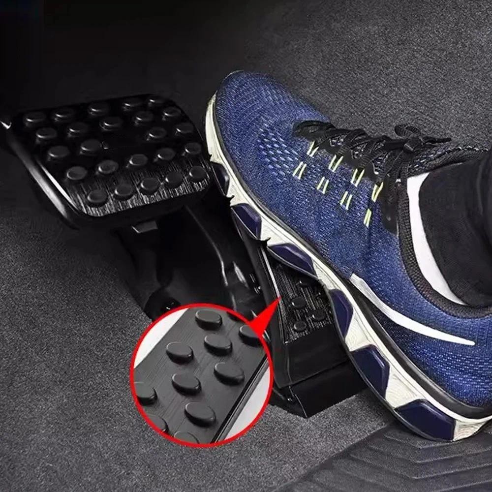 B โลโก้สําหรับ BRABUS Accelerator 2 ชิ้นสีดํา BRABUS เหยียบ Braking เหยียบสําหรับ Mercedes BRABUS G8