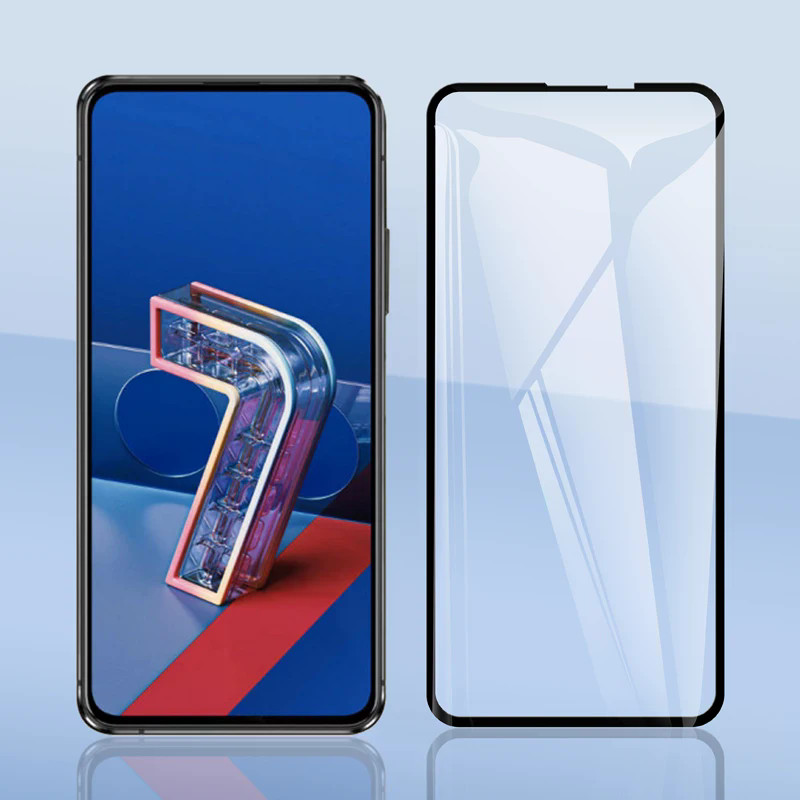 1-3 ชิ้นสําหรับ Asus Zenfone 8 Flip Zenfone 7 Pro ZS671KS ZS670KS 6.67 "9D คลุมทั้งหมด Toughened ฟิล