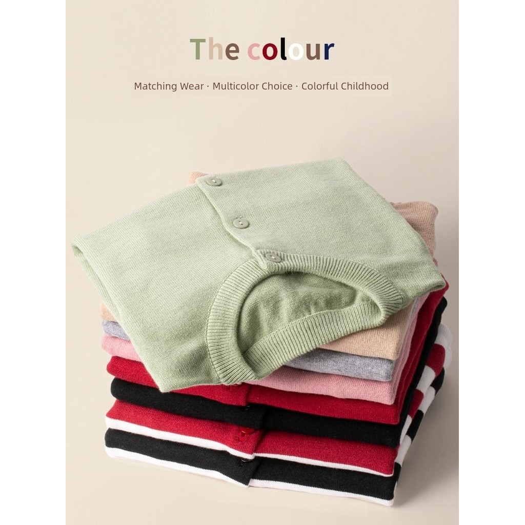 cardigan ไหมพรม comfy cardigan สเวตเตอร์ถักลายใหม่สำหรับสองฤดู ทำจากผ้าฝ้ายแท้ เหมาะสำหรับผู้หญิง ผู