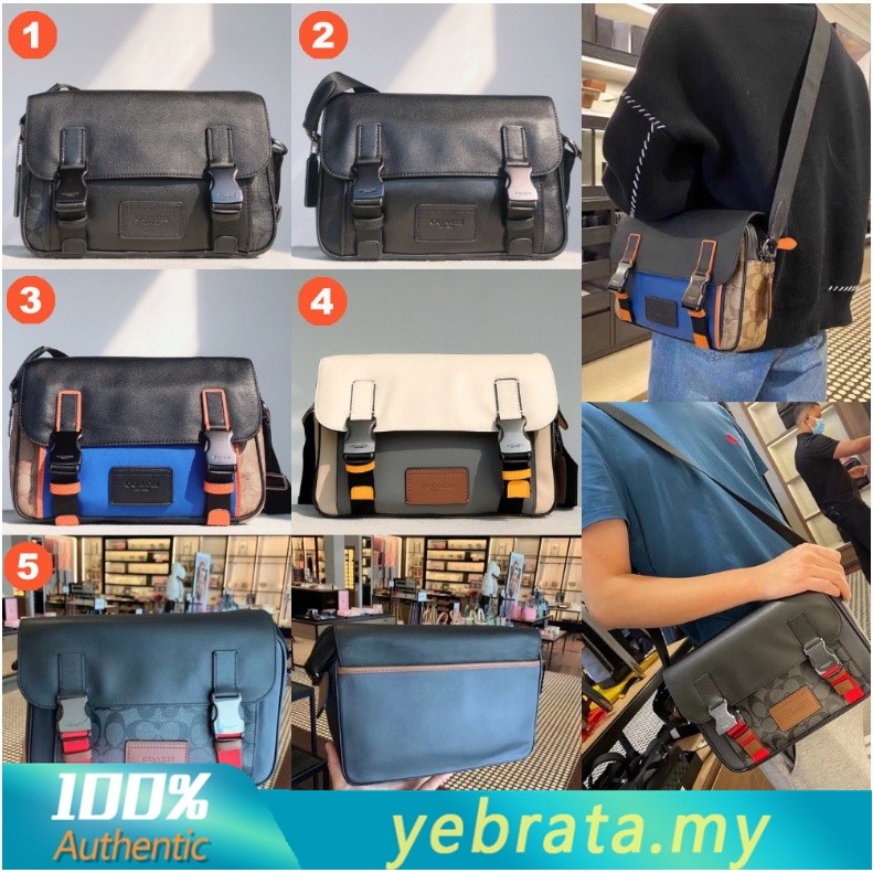 C3747 C2725 C2715 C4021 C4141 กระเป๋าสะพายข้าง ผู้ชาย หนังแท้ ธุรกิจลำลอง Man Shoulder bag Messenger