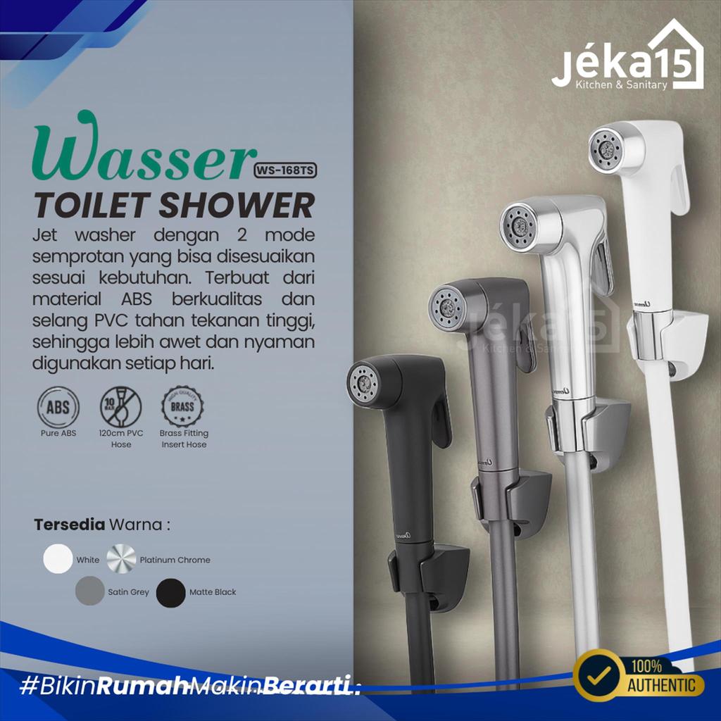 JEKA15 - WASSER WS-168TS Toilet Shower 2 โหมดสเปรย์น้ํา